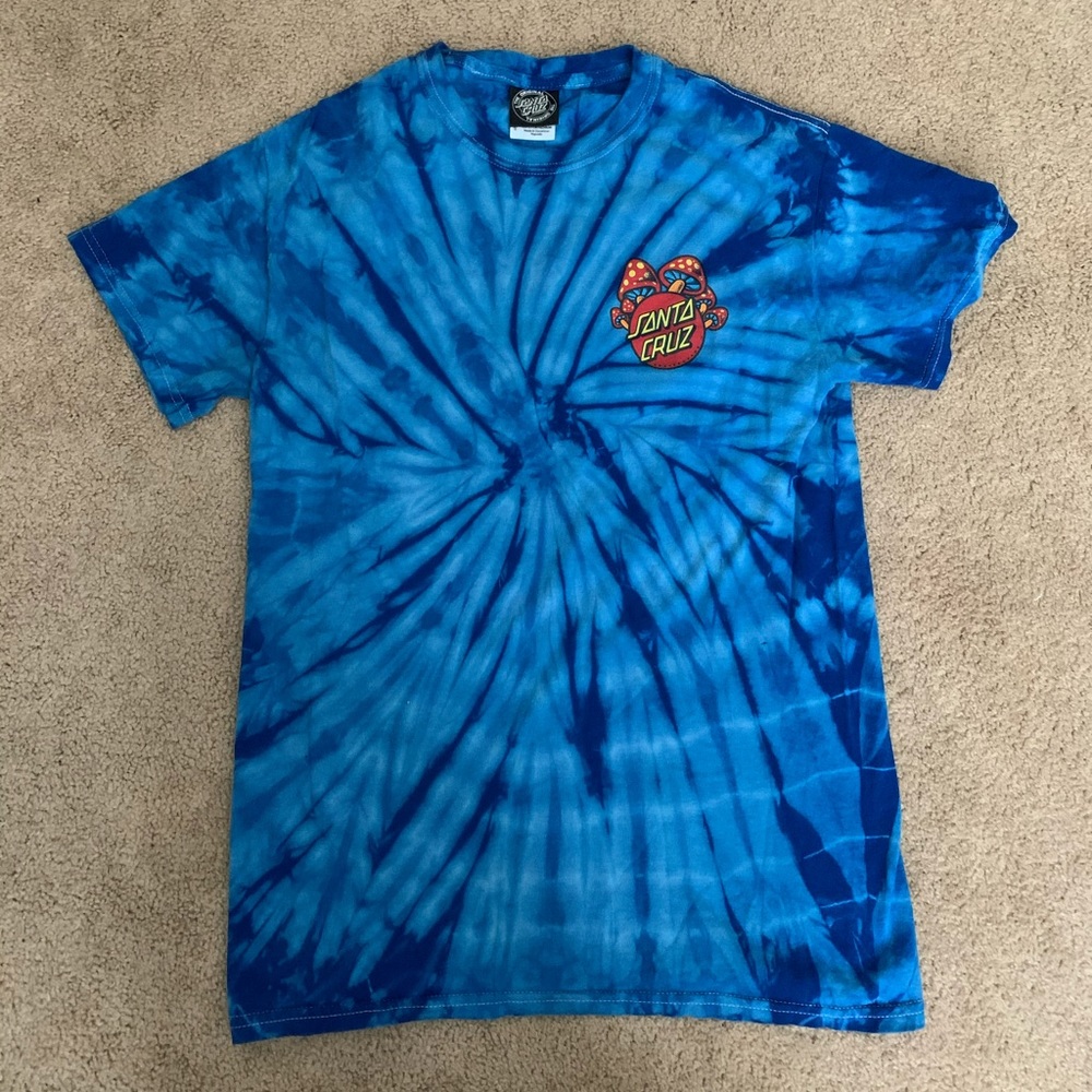 Santa Cruz Shroom tiedye tee